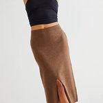 Free People Skyline Midi Skirt Photo 0