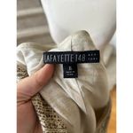 NWT Lafayette 148 Beige Cream Tweed Sleeveless V Photo 5