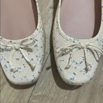 Cole Haan Ballet Flat Shoes Vanilla Custard Floral Print Textile, Size 10, NWOT Photo 9