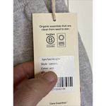 Mate the Label  Organic Fleece Wide Leg Pant Heather Grey Large MSRP $138 Photo 7