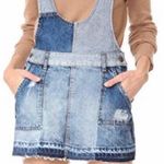 Free People Mini Patched Overall Dress Photo 0