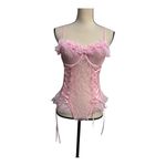 Womens Pink Sexy Bodysuit Lingerie Size M Size M Photo 1