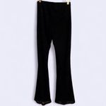 Motel Rocks Motel Pants Womens Trousers in Tribal Flock Flare Stretch Black Size Small Photo 1