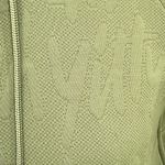 YITTY Womens Dress Size XL Green Major Label Backless Hoodie Jacquard Baddie Photo 7