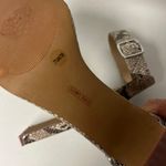 Vince Camuto Snake Skin Ankle Straps Sandals Photo 6