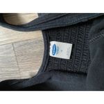 Old Navy Sleeveless Black Cotton Fit & Flare Midi Dress Medium Dainty 90s Soft Photo 3