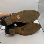 Free People  Southern Cross Black Leather Cutout Booties size 40 US 9-9.5 Photo 7