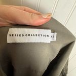 Veiled Collection grey green maxi skirt size XS L44 Photo 2