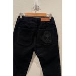 Zadig & Voltaire  Velvet Black Pockets Straight Skinny Leg Pants Photo 3
