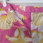 Tibi Coastal High Waisted Shell Print Pink Shorts Size 10 Photo 4