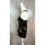 Athleta  Women's‎ Small Limitless Camo Keyhole Tank Top Multicolor Racerback Photo 6