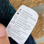 Vince  Alpaca Wool Blend Chunky Knit Sweater Vest Womens Small Blue Purple Photo 3