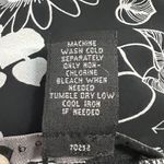 Apostrophe Skirt Womens Small Black White Floral A-Line Knee Length Lined Photo 5