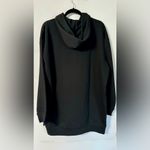 FILA Women’s Oversized Hoodie Dress Black Size M NWT Photo 3