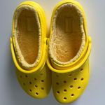 Crocs classic lined yellow clogs Photo 7