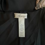 Soma Women L Black White Lace Chemise Slip Dress Coquette Feminine Regency Size L Photo 7