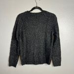 Gap  Boucle Sweater Size XS Black White Pullover‎ Crew Neck NWT Photo 7
