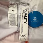 Cupshe V Neck Color Block Wrap One Piece Swimsuits Side Bowknot Size XL NWT Photo 15