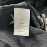 Rails  Kate 100% Silk Shirt: Black with Multi-Color Animal Stars Photo 10