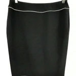 Evan Picone Black Label by Evan-Picone Women's Black Pencil Skirt Size 8 Formal Photo 0
