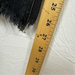 Denim Forum Black The Yoko High Rise Slim Fit Jeans 24 Raw Hem Button Fly Casual Photo 7