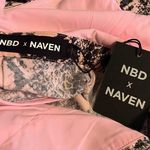 NBD  x Naven Pink Snakeprint Mini Dress Photo 8