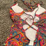 Cupshe Women's One Piece Swimsuit Scoop Neck Bathing Su... Photo 9