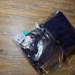 Shari’s Place Genuine Leather Dark Blue Pants Size 10 Photo 10