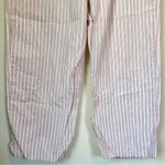 Victoria's Secret  Pink and White Striped Pajama Lounge Pants - Size: Medium Photo 4
