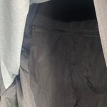 Y2K MESPO Packable Trench Womens Coat Sz L Rain Jacket Clean Girl 90s Minimalist Black Size L Photo 7