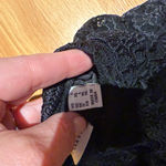Susan Graver  Elegant Black Lace Tank Top Photo 2