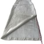 Madewell One Shoulder Unlined Side Slit Linen Blend Body-Skimming Dress Size 00 Photo 5