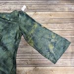 Podur Green Emerald Sea Satin Long Bell Sleeve Maxi Dress UK 16 US 12 NWOT Photo 5