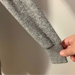 Anthropologie  Silence + Noise Hoodie Duster Pockets Gray Open Cardigan Size S Photo 6