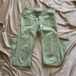 Vintage Pastel Green Flare Low Rise Pants Size 4 Photo 2