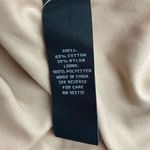 Sharagano Women’s Ivory & Tan Lace Shift Dress Size 6 Sleeveless Photo 7