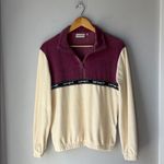 Carhartt WIP Tila Pullover Half Zip Sweatshirt Velour Photo 1