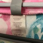 Honeyme Floral Pink and Blue Women's Top Photo 4