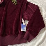 Abound NWT Cropped Velour Sweatshirt Photo 2