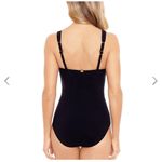 Amoressa Cash Luma Soft Cup One Piece Swimsuit, Black, size 10, $308 Black Photo 5