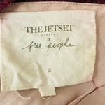 Free People The Jet Set Diaries x  burgundy lace plunge neck mini dress. Small Photo 5