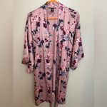 Victoria's Secret  VERY SEXY SHORT SEXY PINK FLORAL ROBE Size M Photo 2