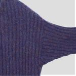 90s Express Tricot M/L Fuzzy Mohair Cardigan Grandpa Sweater Ribbed Knit Grunge Purple Size undefined Photo 6