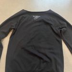 black off shoulder sweatshirt Size M Photo 2