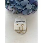 fab'rik  Gold Hoop Earrings Twisted Rope Design Fashion‎ Jewelry Photo 2