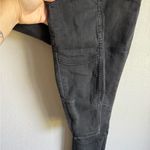 We The Free Black Denim Skinny Cargo Zipper Hem Jeans Womens 28 Stretch Photo 1