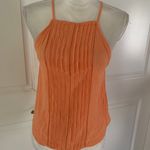 Stradivarius Flowing halter top Mandarin orange Photo 5