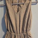 Universal Threads Universal Thread Tan Sleeveless Jumpsuit Photo 6