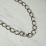 Mother of Pearl Coconut Shell Beaded Chain Belt One Size (OS) Boho ✨ Silver Photo 11