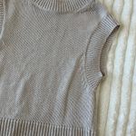 H&M Cream Sleeveless Knit Top Photo 3